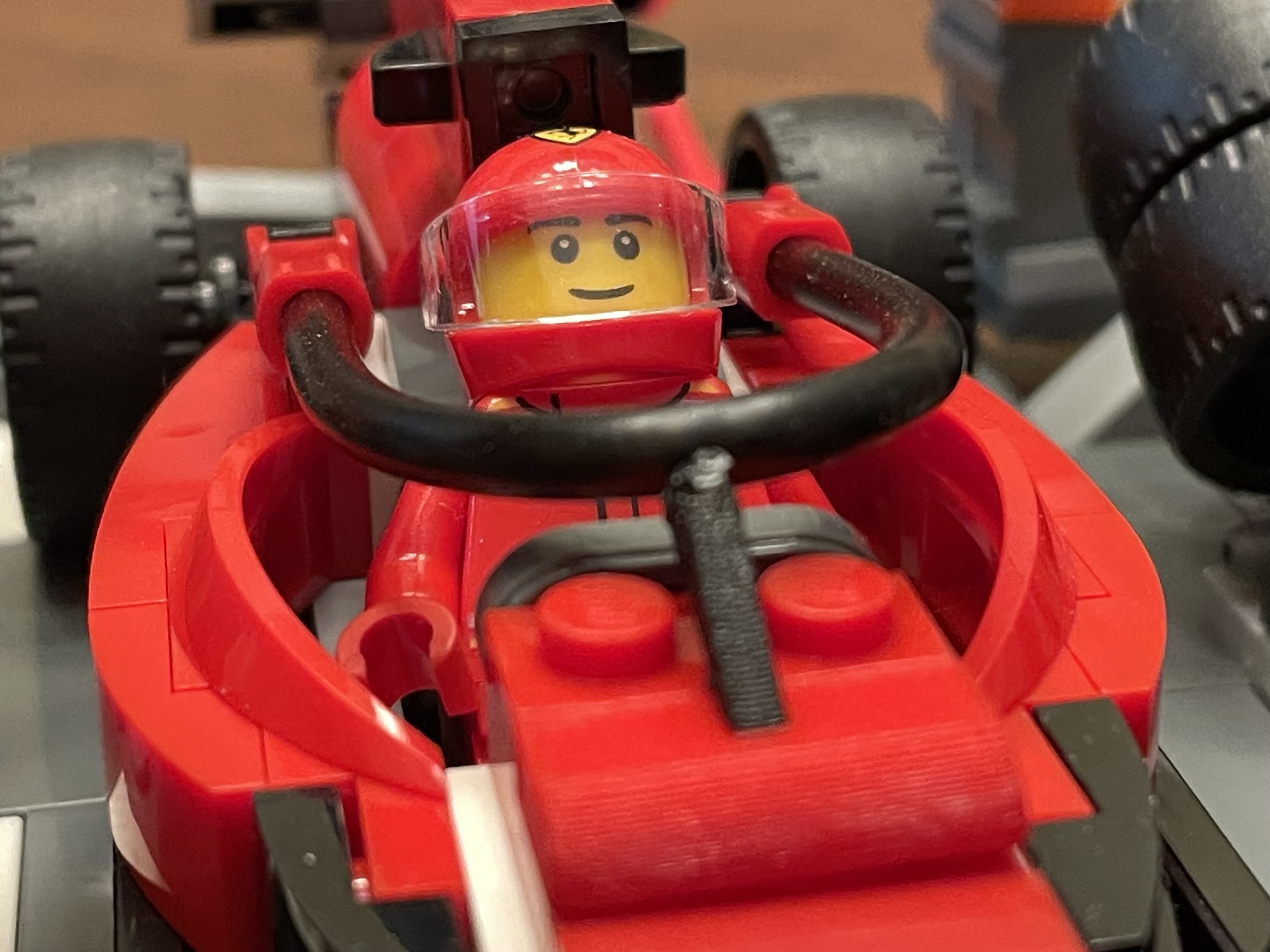 Lego City F1 Car Halo Front Mount