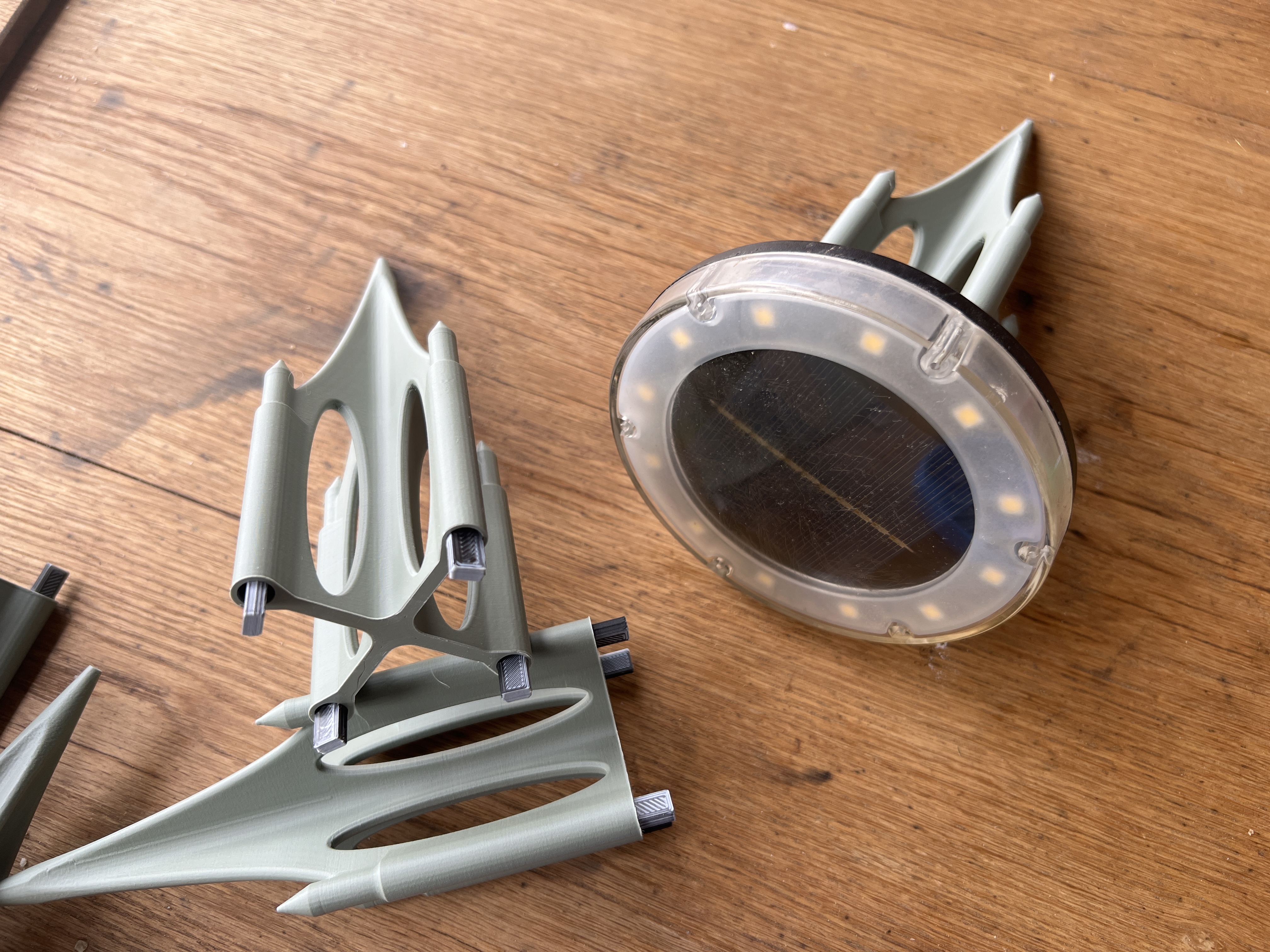 (LED solar-light Licht) Ground Spikes V2 // "replacement Ersatzteil"