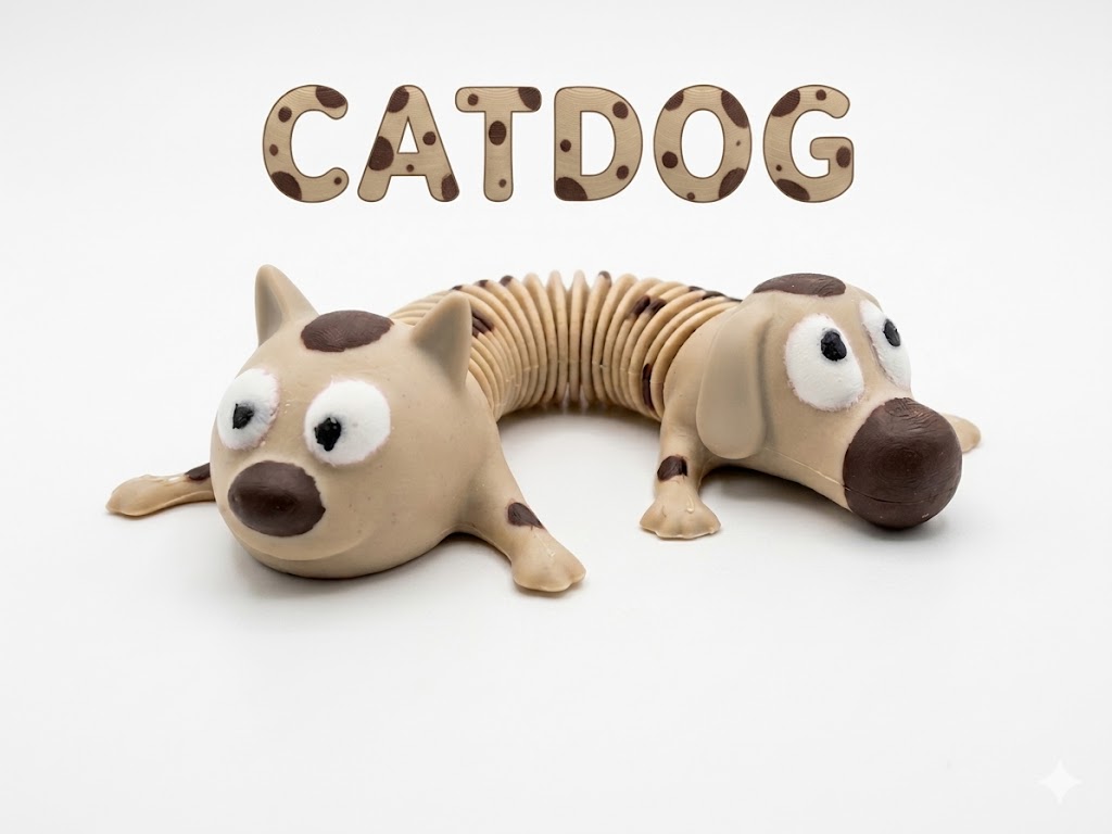 Fantasy Springy Cat Dog - Flexi Design