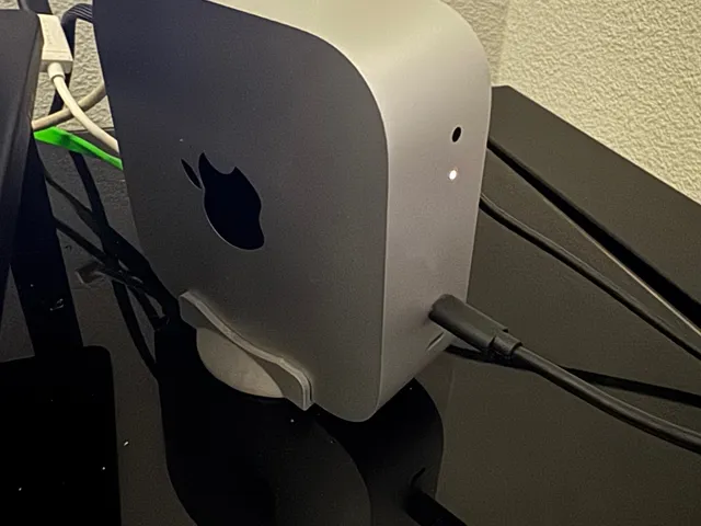Mac Mini M4 Vertical Stand(Extra support)