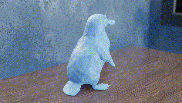 Low Poly Platypus — miniatura 3