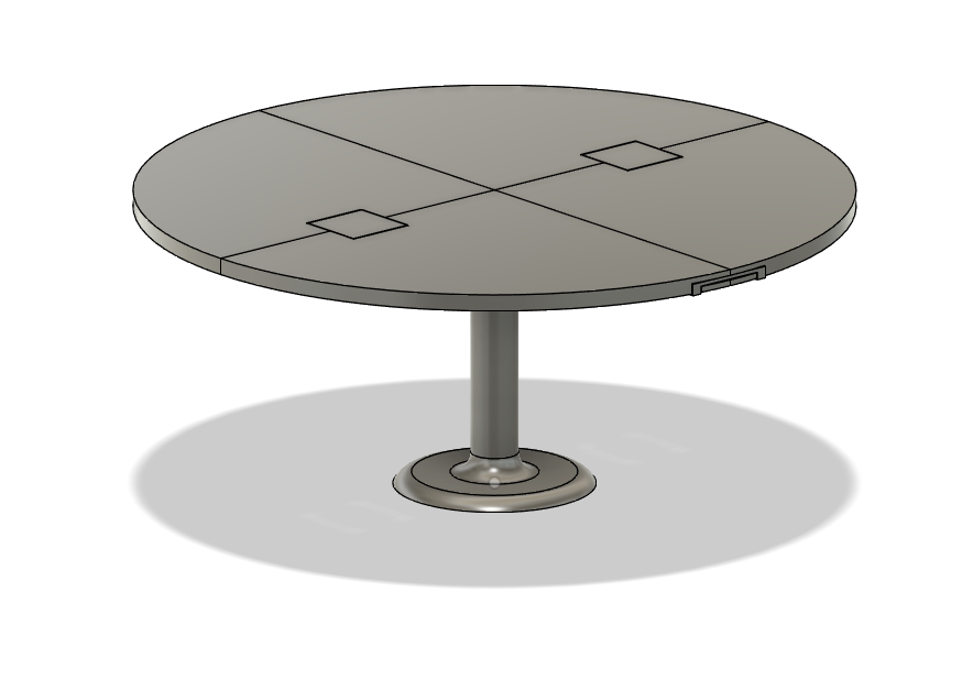 Folding revolving cake stand 30 cm (12 inch)