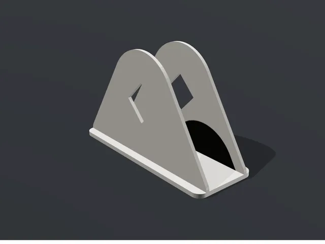 Napkin Holder with Arched Sides