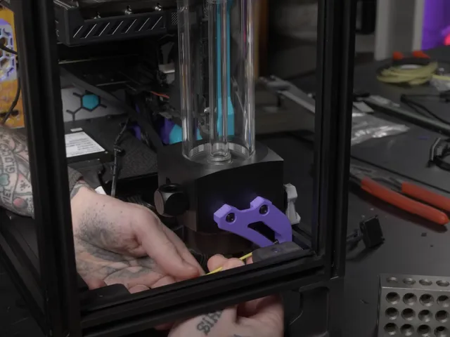 v.PC AlphaCool Reservoir Mount for Voron PC Case