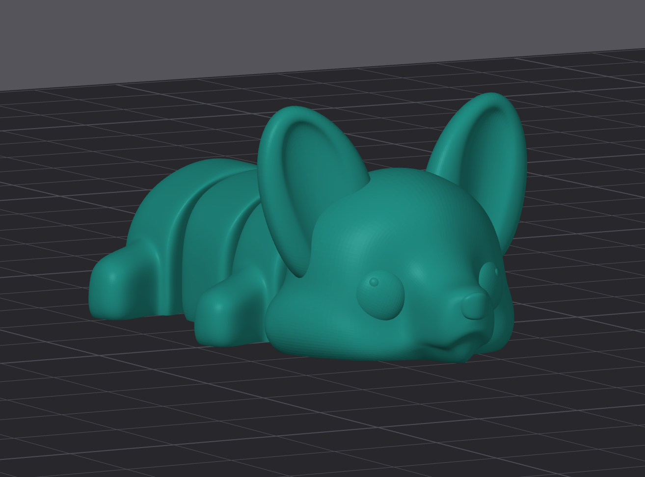 Articulated Corgi - keychain — thumbnail 4