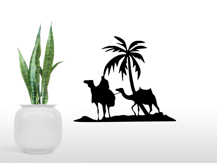Camel wall art