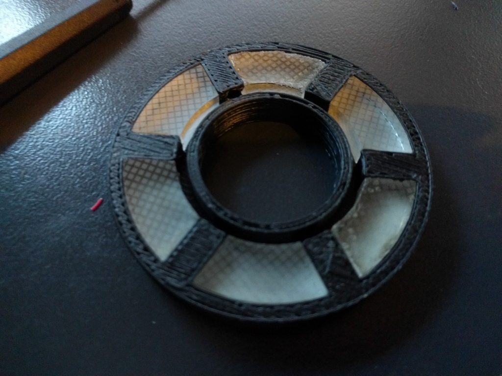 Circular WS2812 Segment Display
