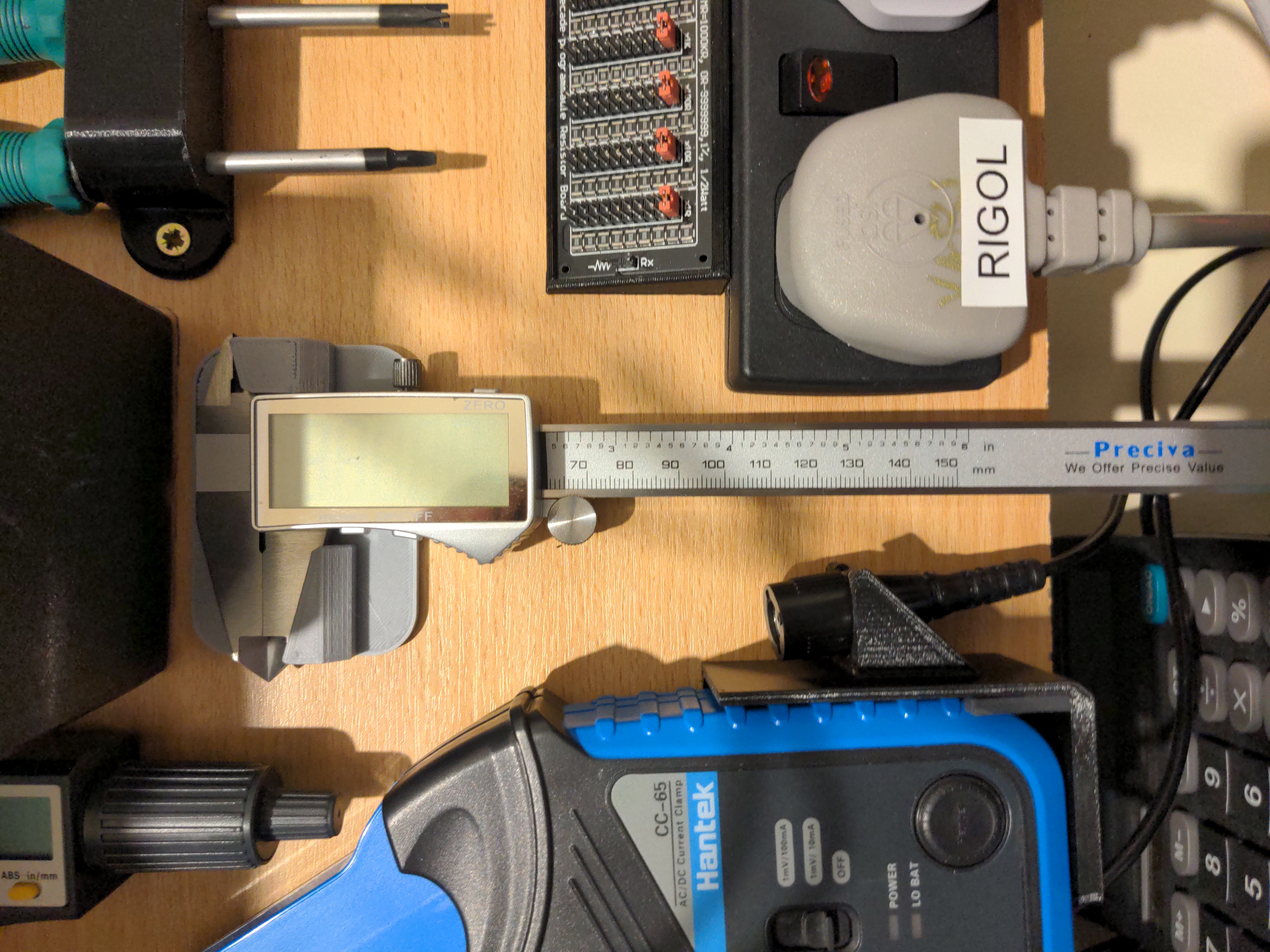 Vernier wall mount