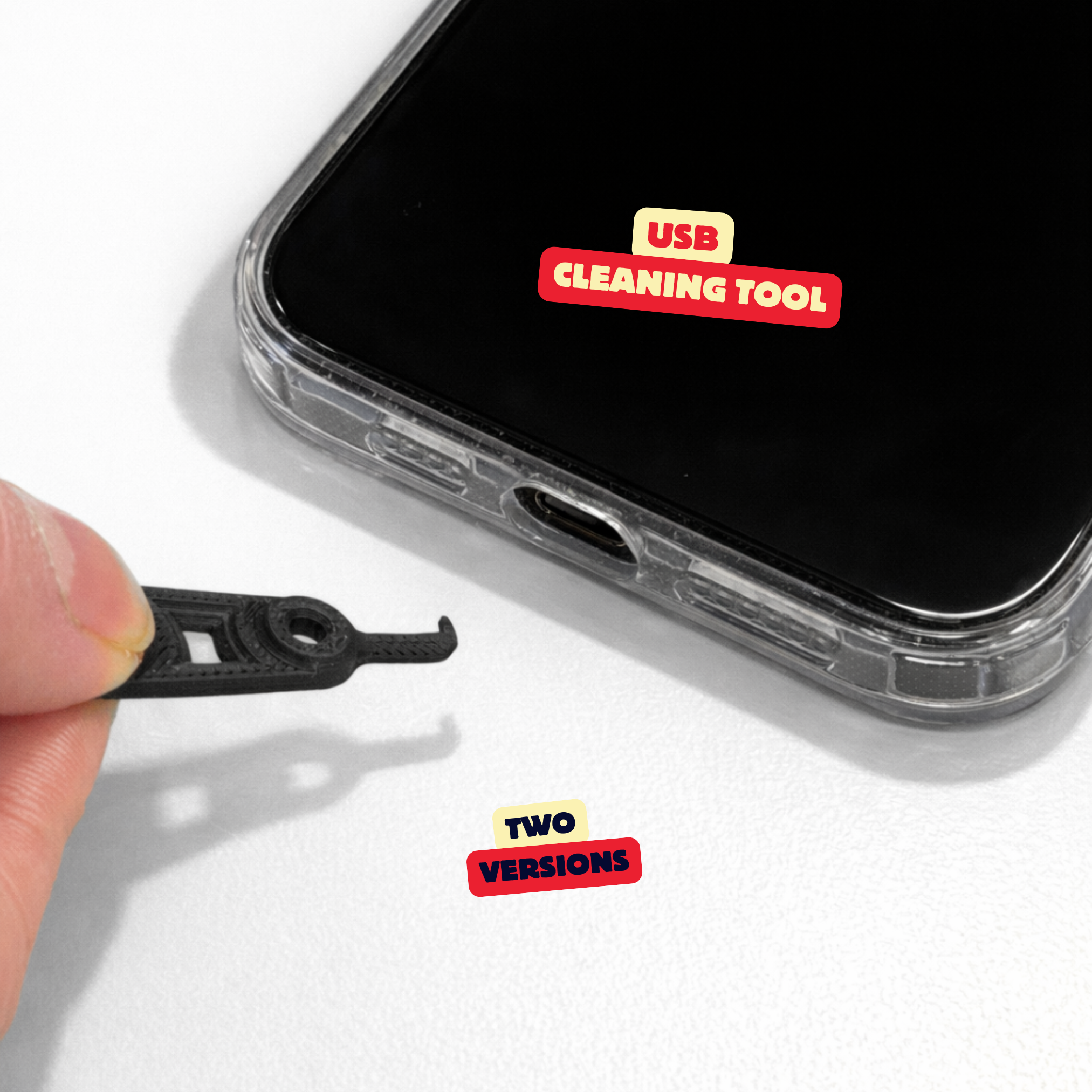 USB CLEANING TOOL / USB-C CLEANING TOOL / CHARGING POINT CLEANER / APPLE / ANDROID