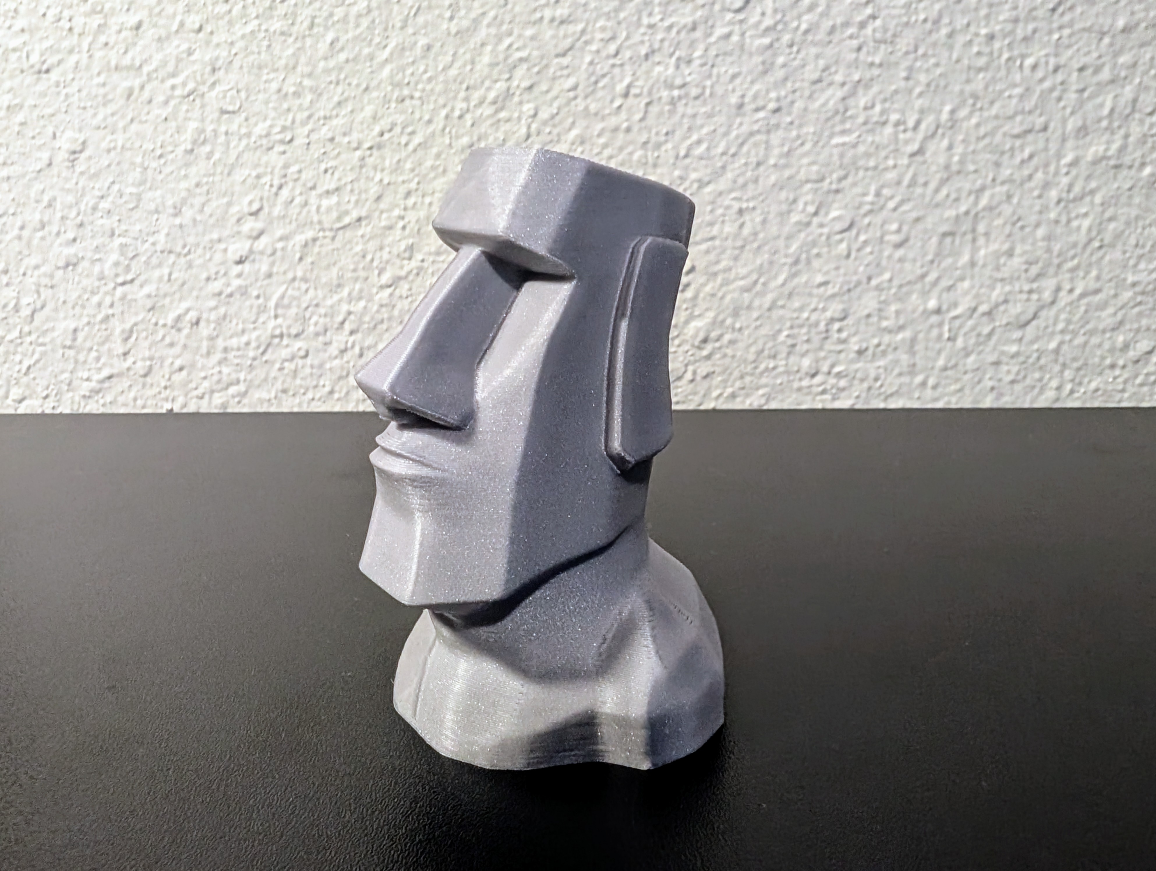 Moai Head – Stylized Easter Island Statue