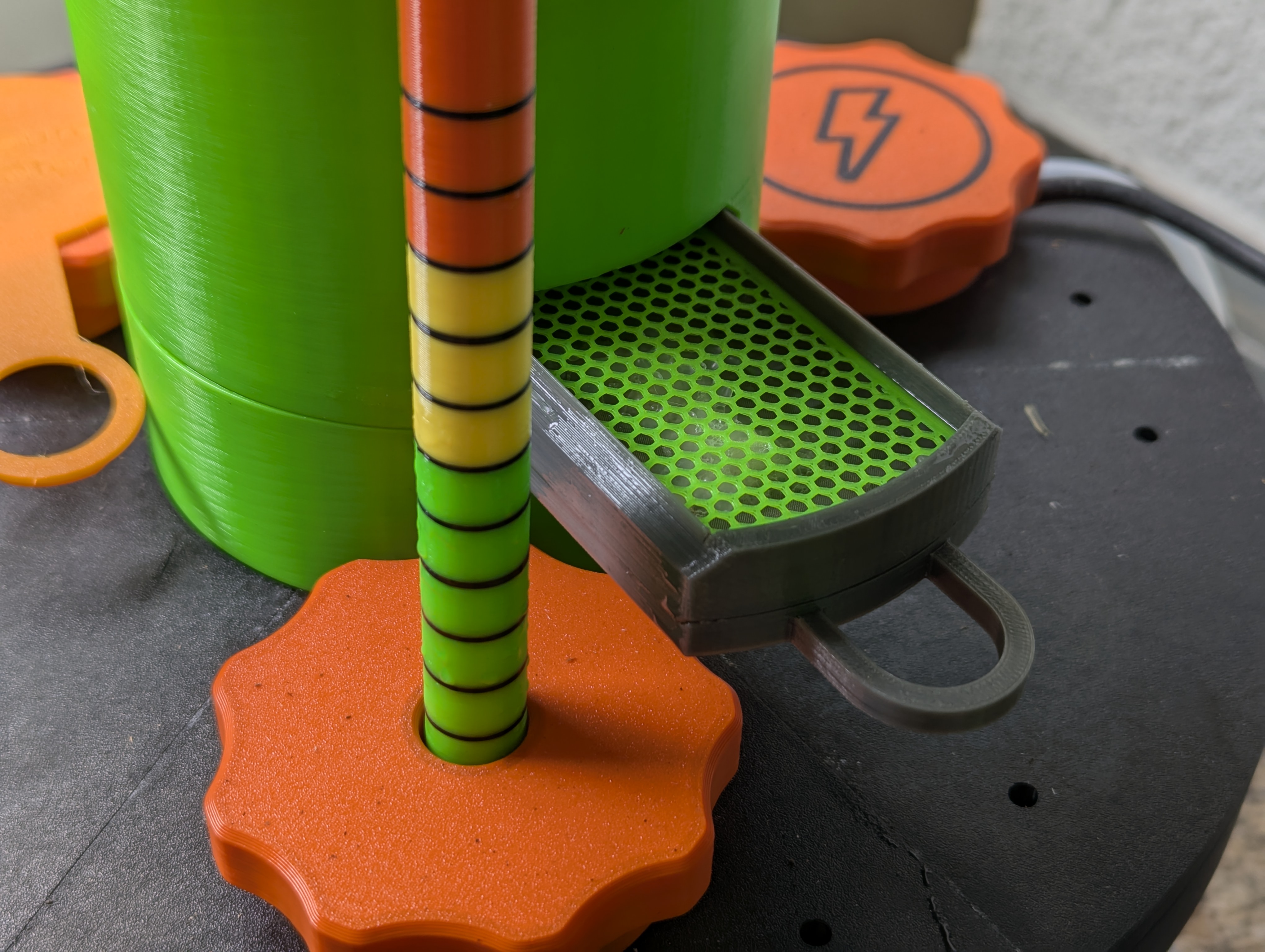Replaceable filter for Modular Hydroponics Tower by Tingiverse (5712775) / Wechselbarer Filter für Modular Hydroponics Tower — miniatura 9
