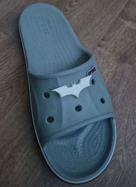 Batman Logo Charm for Crocs