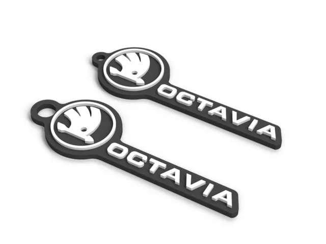 Skoda Octavia Keychain