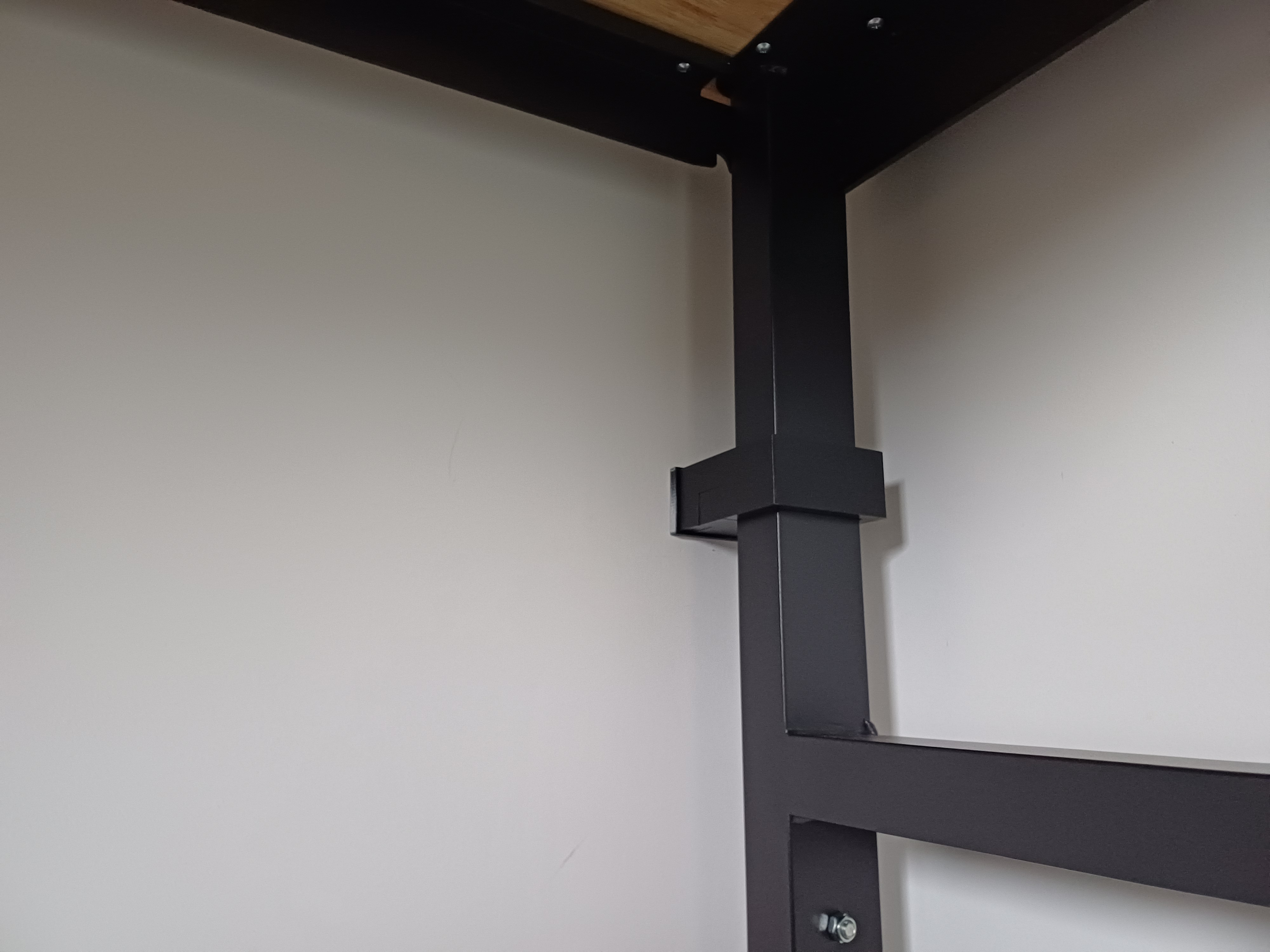 Stabelize Workbench Using Wall Mounted Clamps.