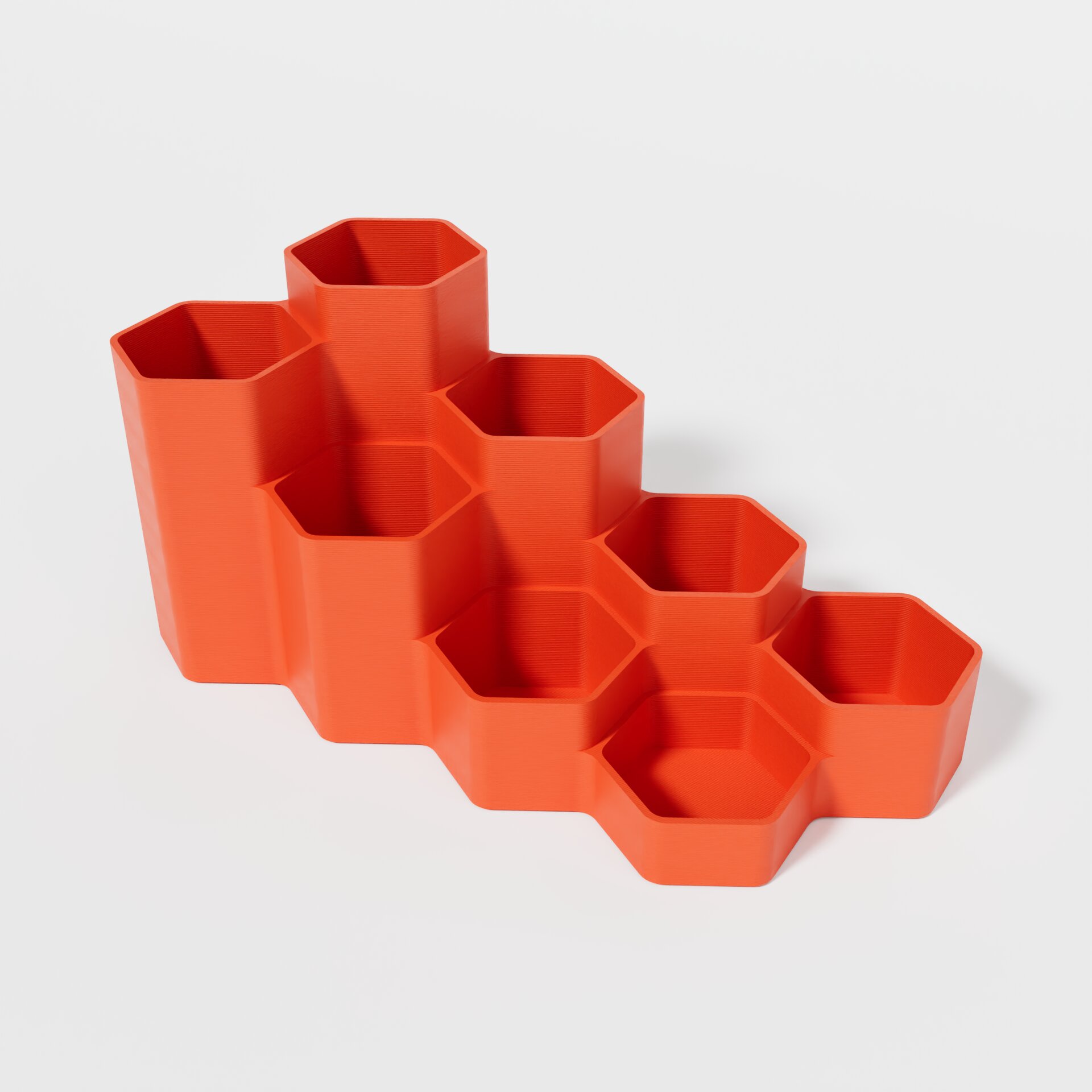 Hexagonal cascade pencil holder 10 — thumbnail 4
