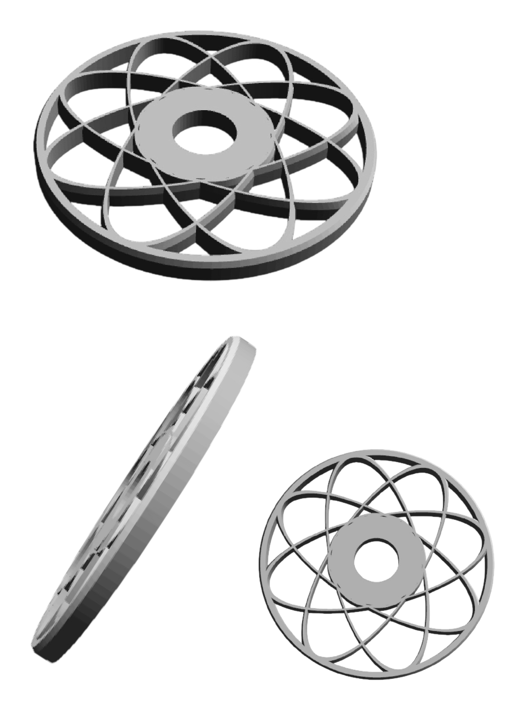 Miniatura 2 do modelo 3D MAGIC CIRCLES ACTION FIGURE EFFECT