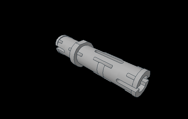 Lego Compatible 42924.dat Technic Pin Long with Friction Type 2