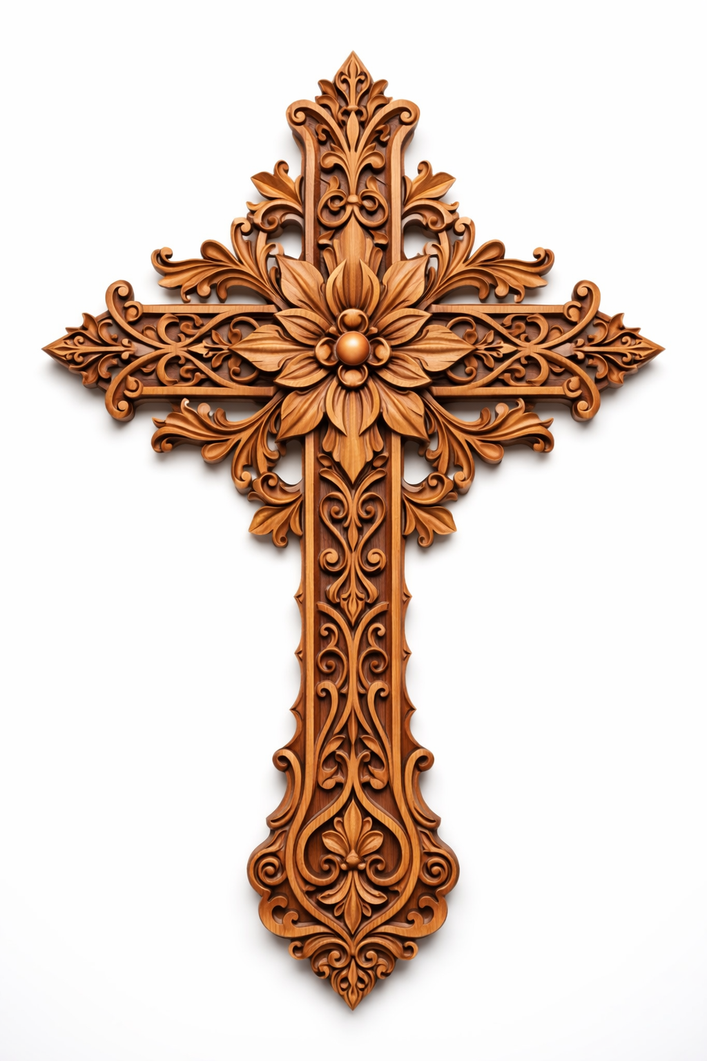 Gothic Rose Cross