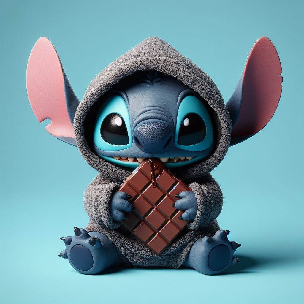 Comfy stitch statue