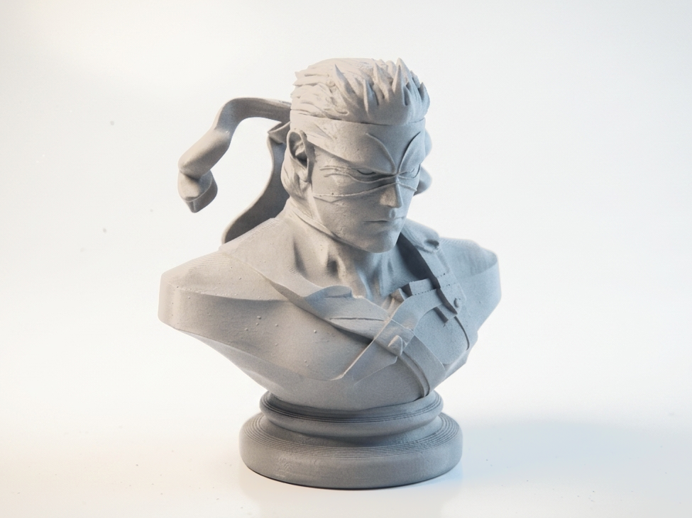 Solid Snake Bust Gaming Collectible 3D Printable