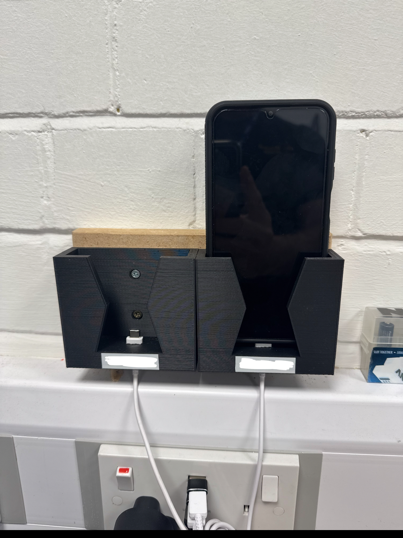 Wall Mounted Phone Holder