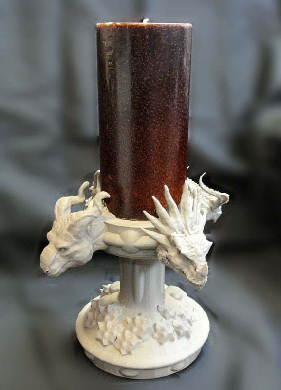 4 dragon Candlestick (dnd)