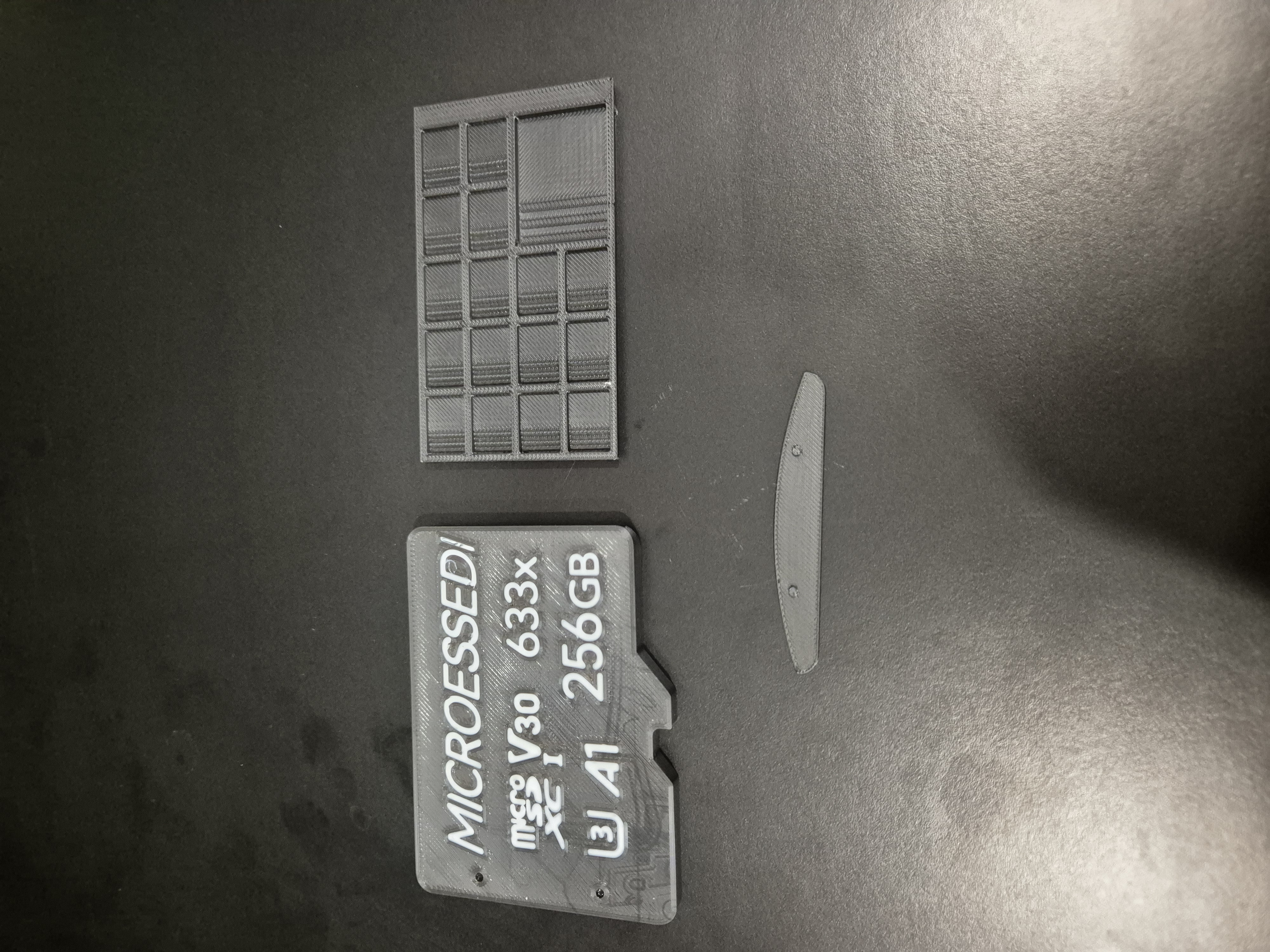 MACRO SD - organizer schede micro SD 3D model