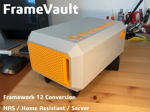 FrameVault - Framework 12 NAS / Home Assistant / Server