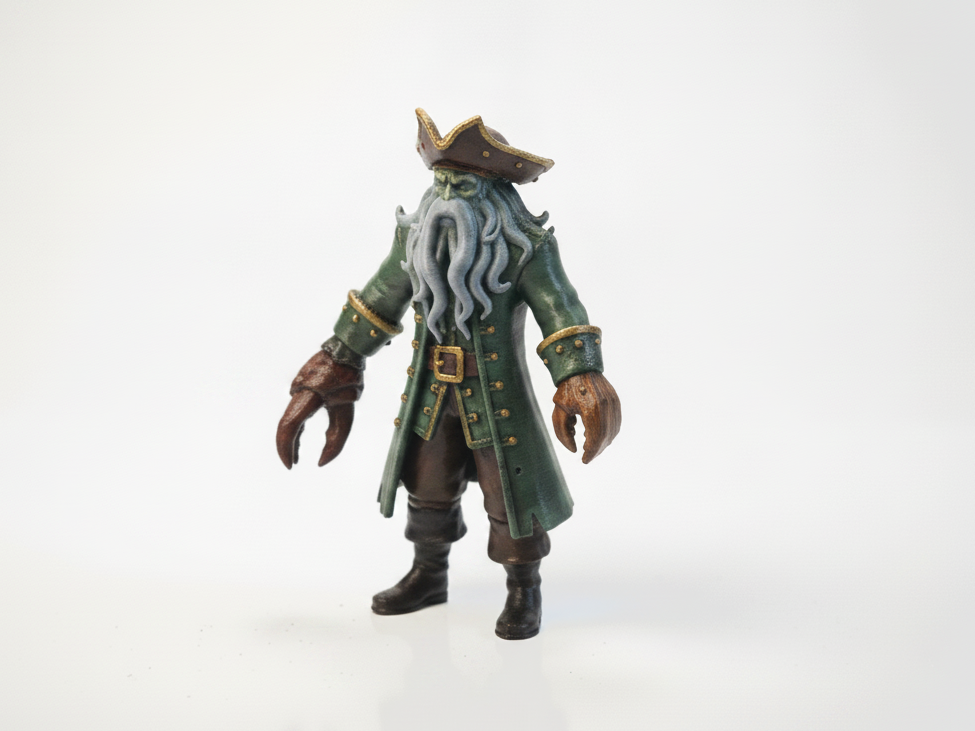 Davy Jones Figurine Movies & TV 3D Printable
