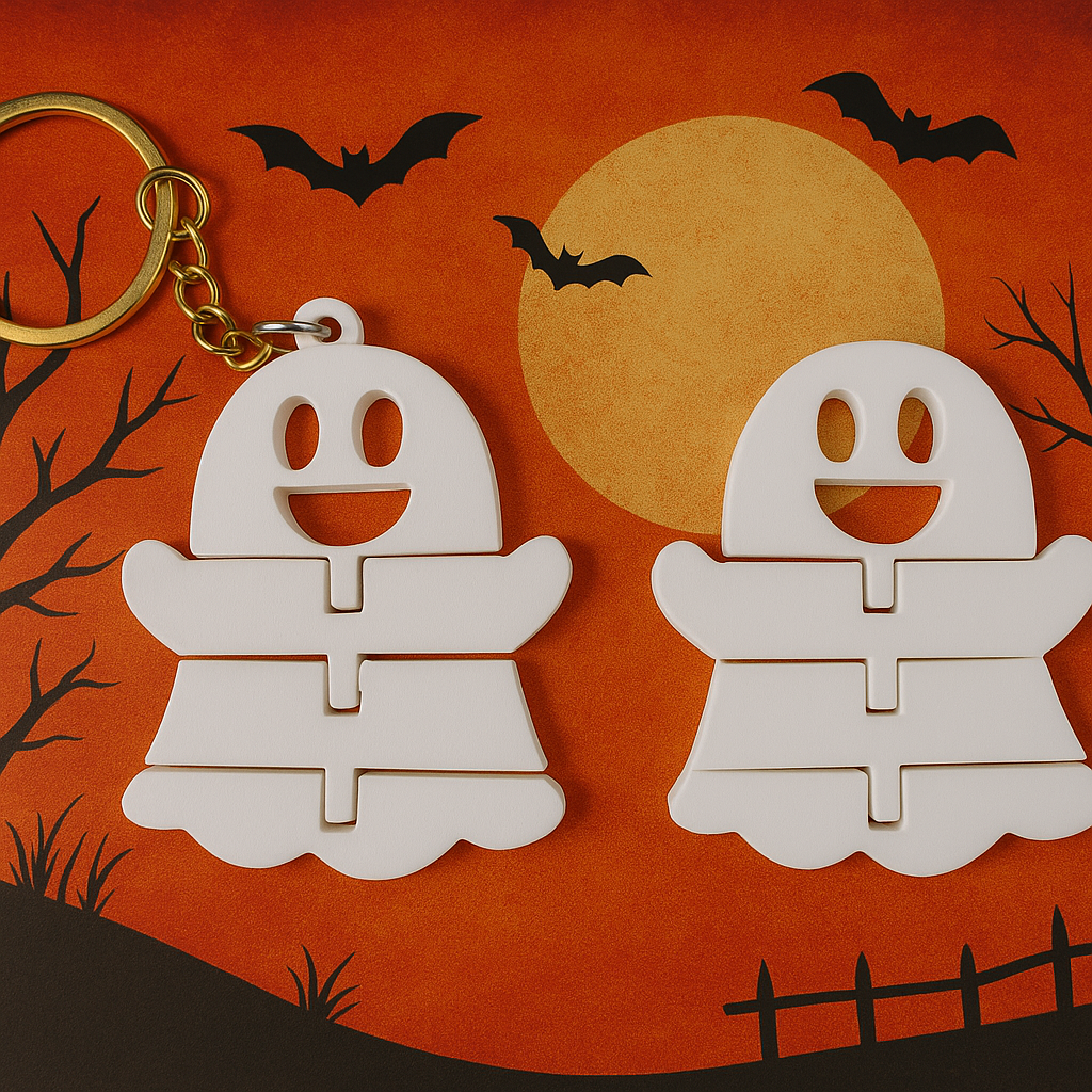 The Cute Ghost keychain