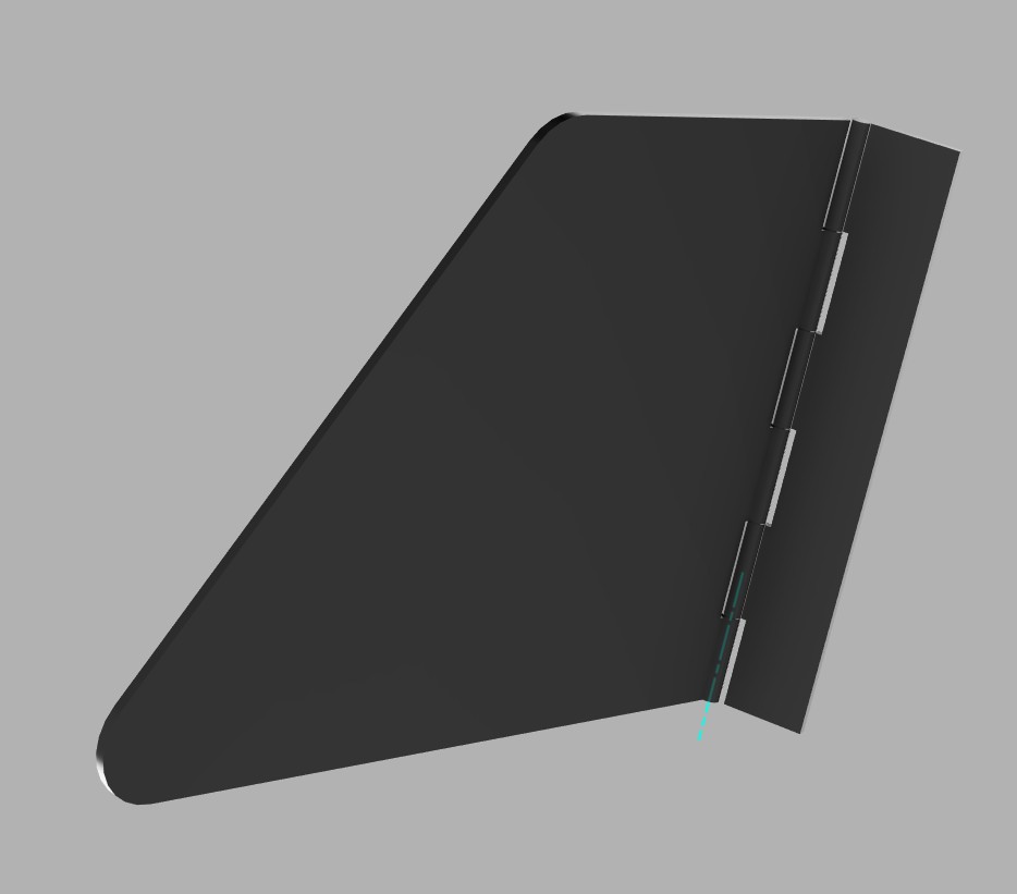 Folding Picture Frame Stand Print in Place Hinge