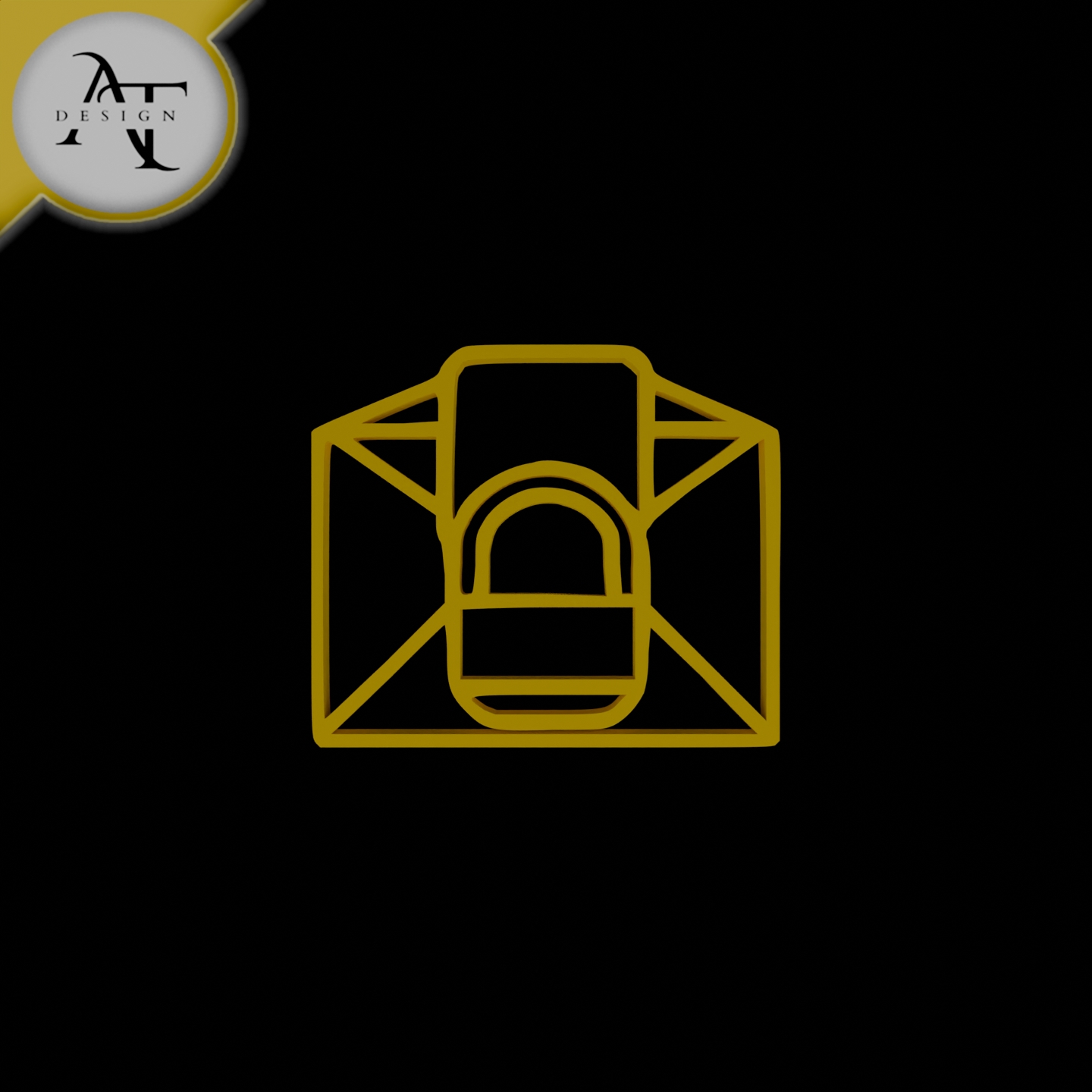 Simple Letter Symbol - 2D Art