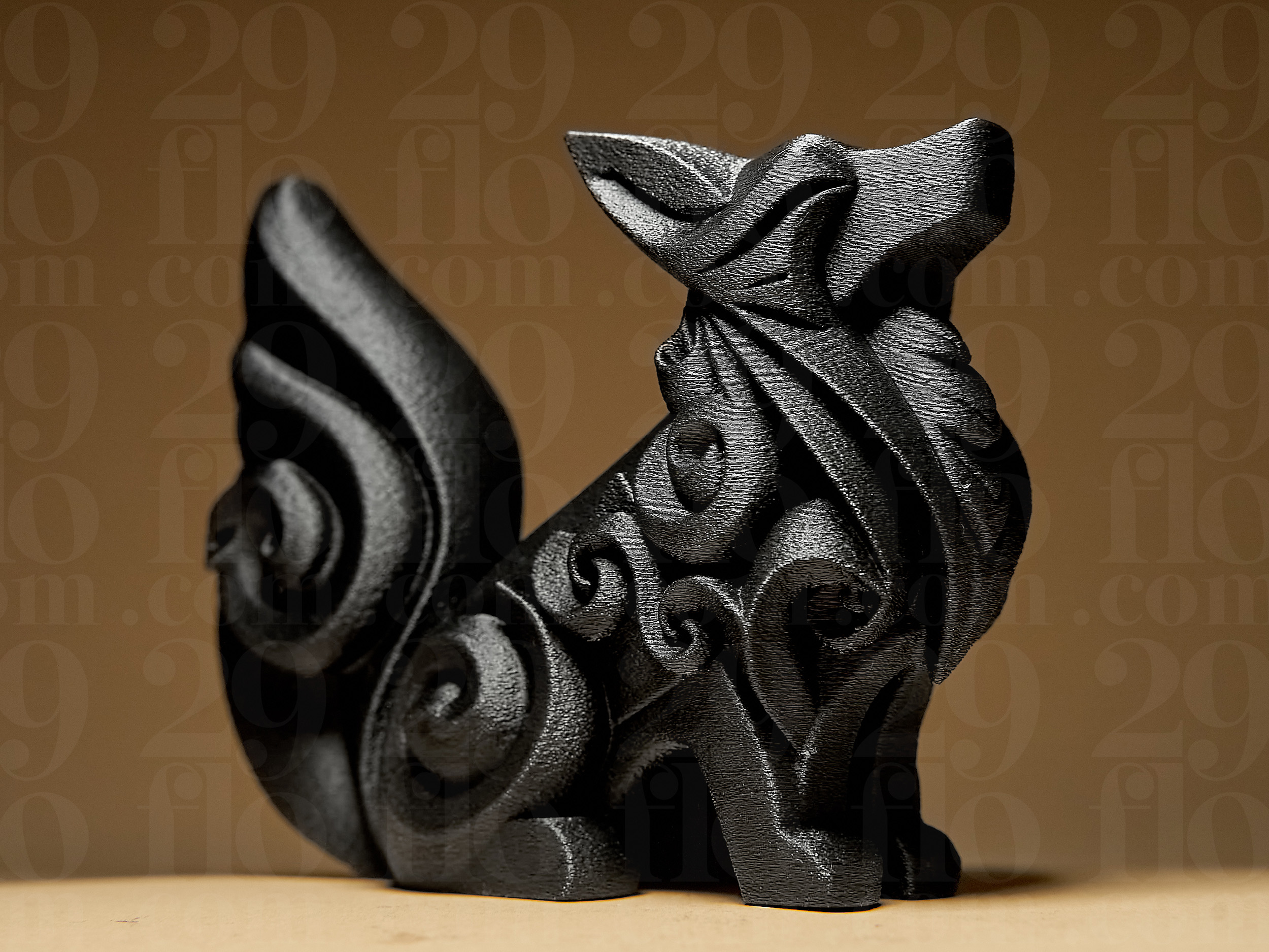 Miniatura 2 do modelo 3D Abstract DOG #3