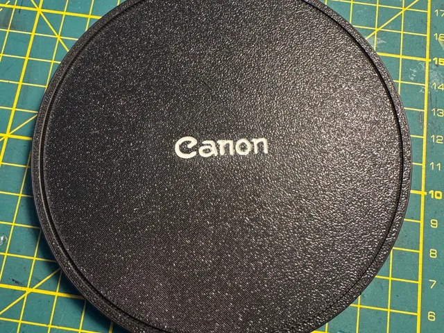 Canon FD 300mm f2.8 L - Front lens cap