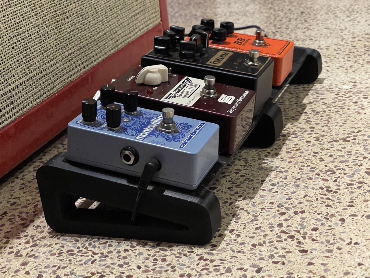 Small size Guitar & Bass Pedalboard