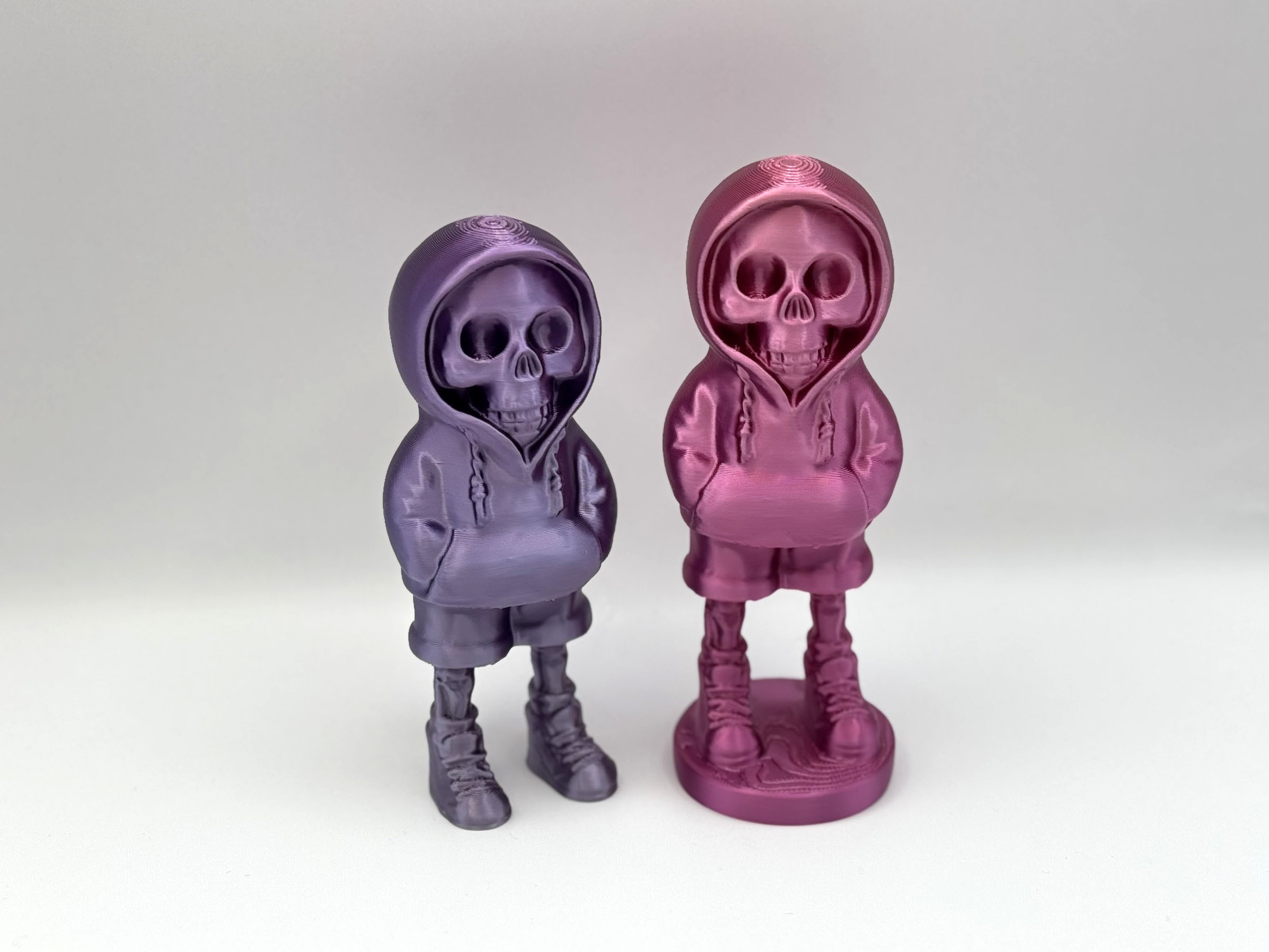 Skeleton Kid in Hoodie