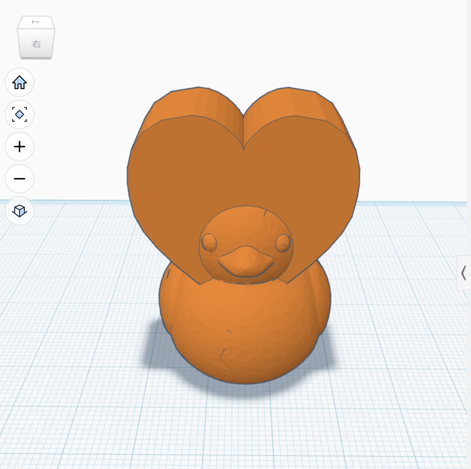 Heart duck