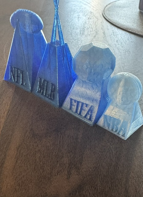 NBA STAND, FIFA STAND, FOOTBALL STAND, AND BASEBALL STAND