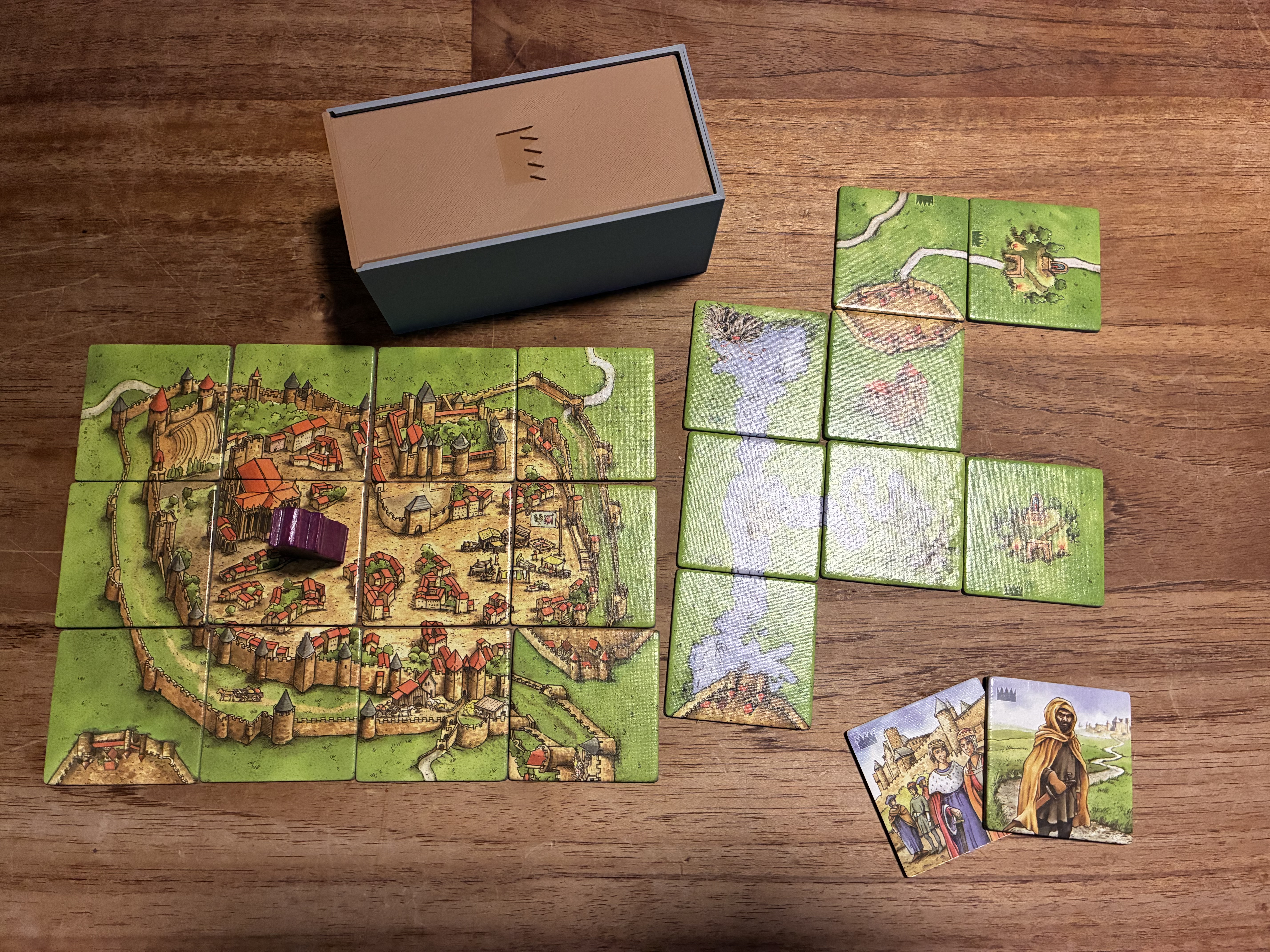 Carcassonne: Count, King & Robber storage box