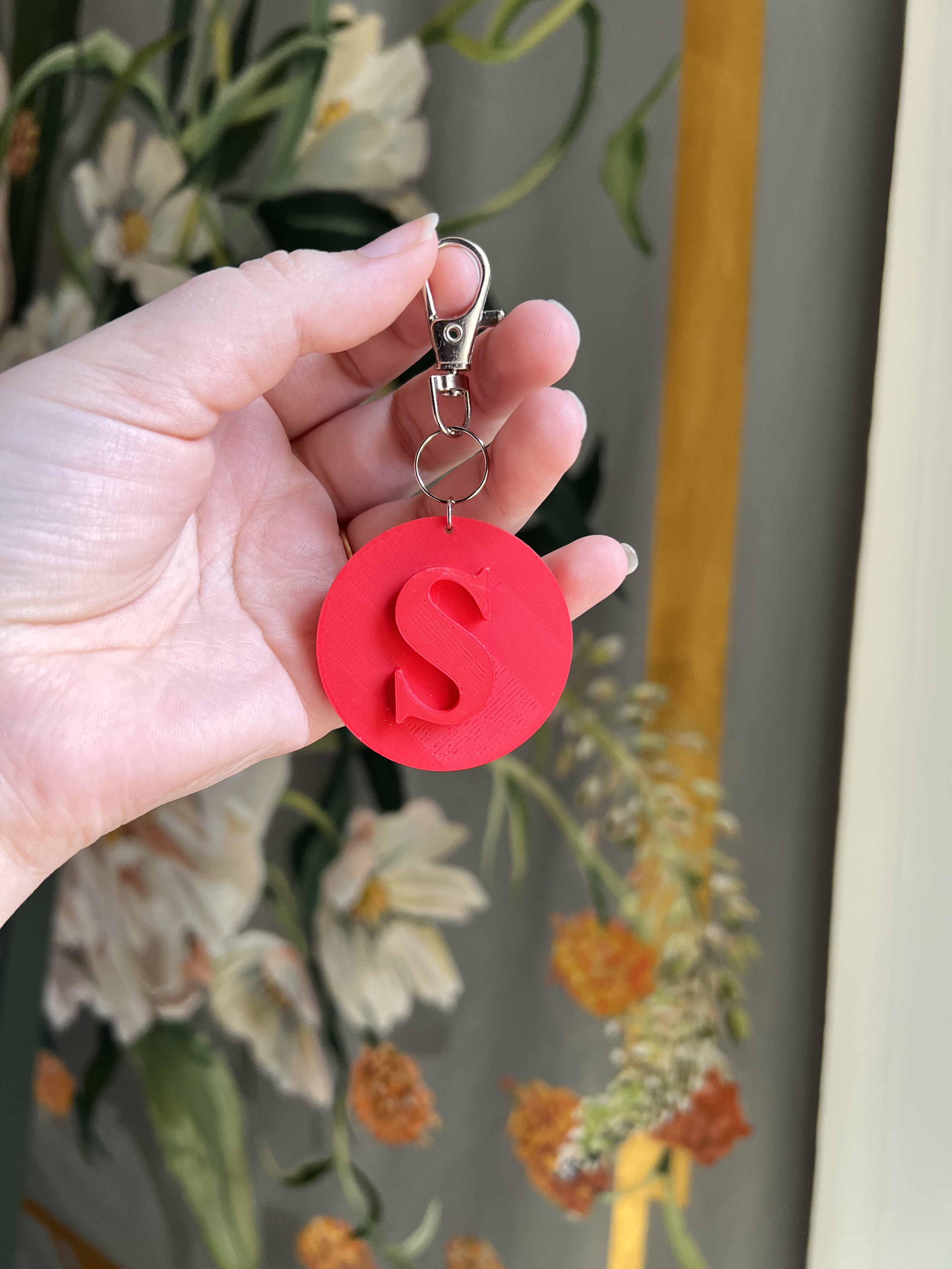 Initial Keychain