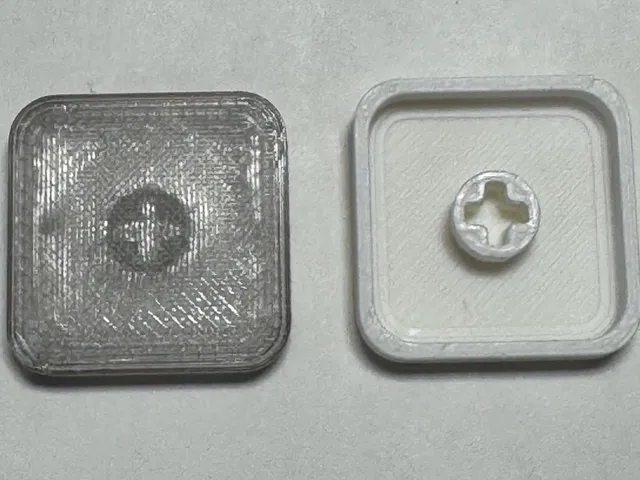 No support minimalist keycap