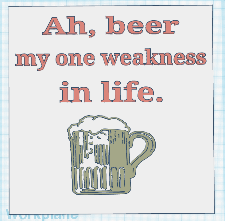 My One Weakness Sign