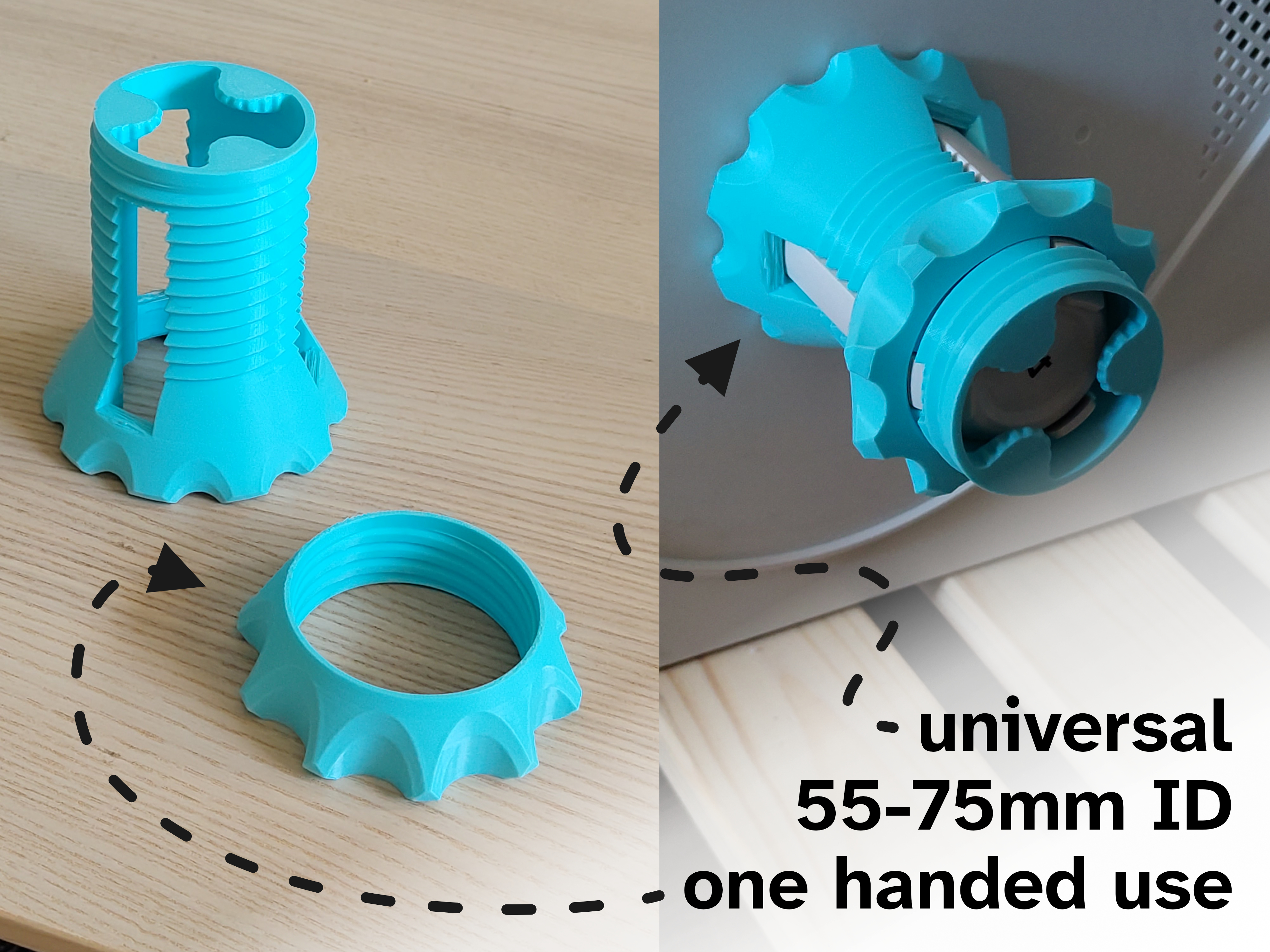 Snapmaker U1 - Universal Spool Adapter