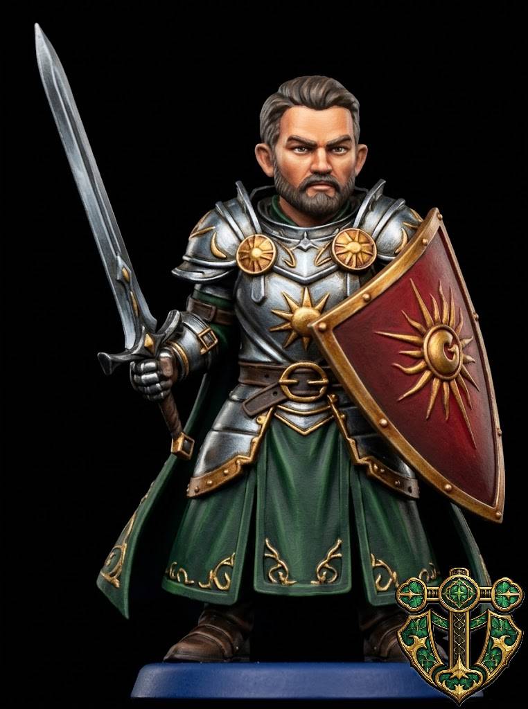 Halfling Paladin — miniatura 2