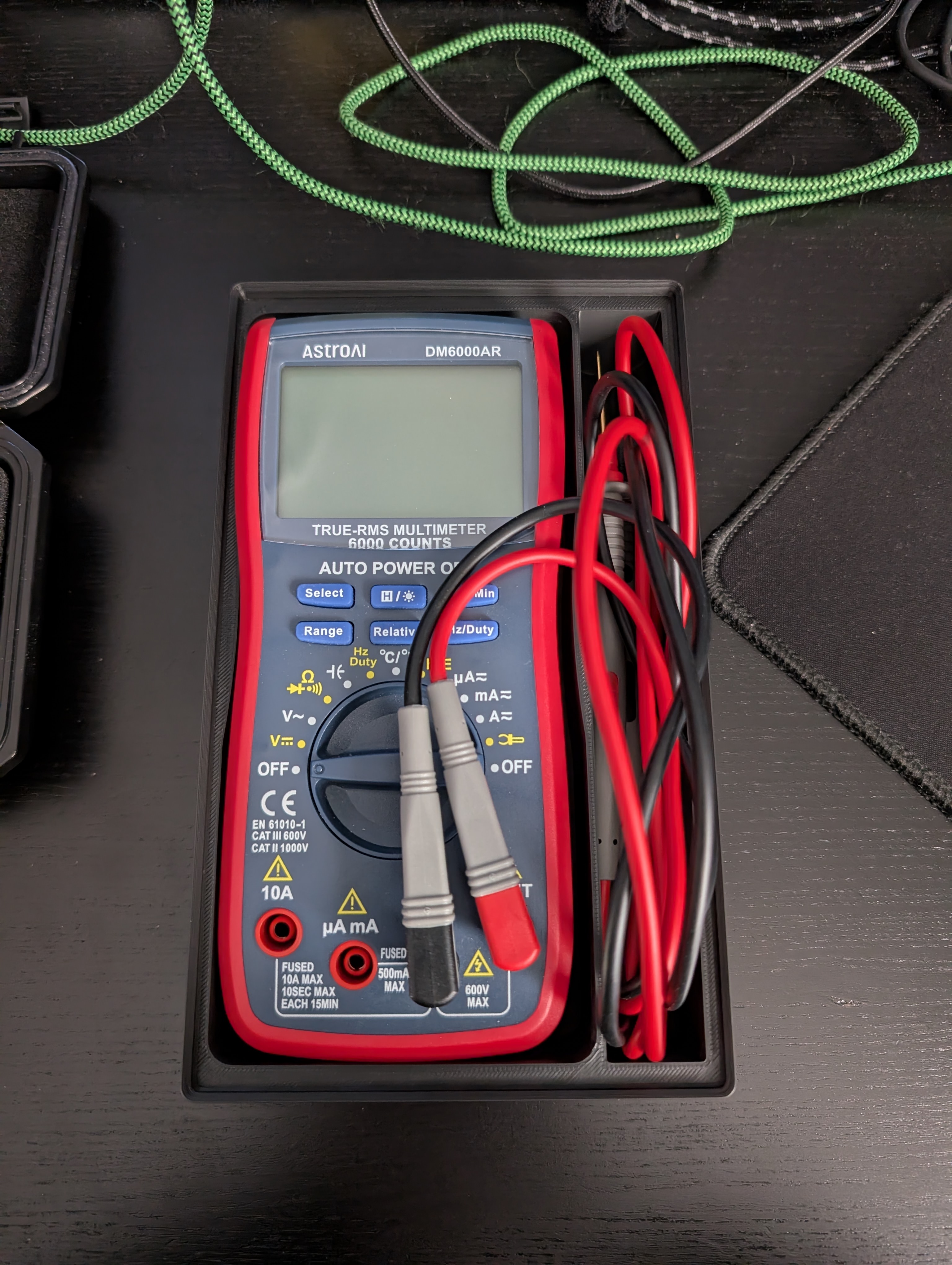 Gridfinity AstroAI DM6000AR Multimeter Holder