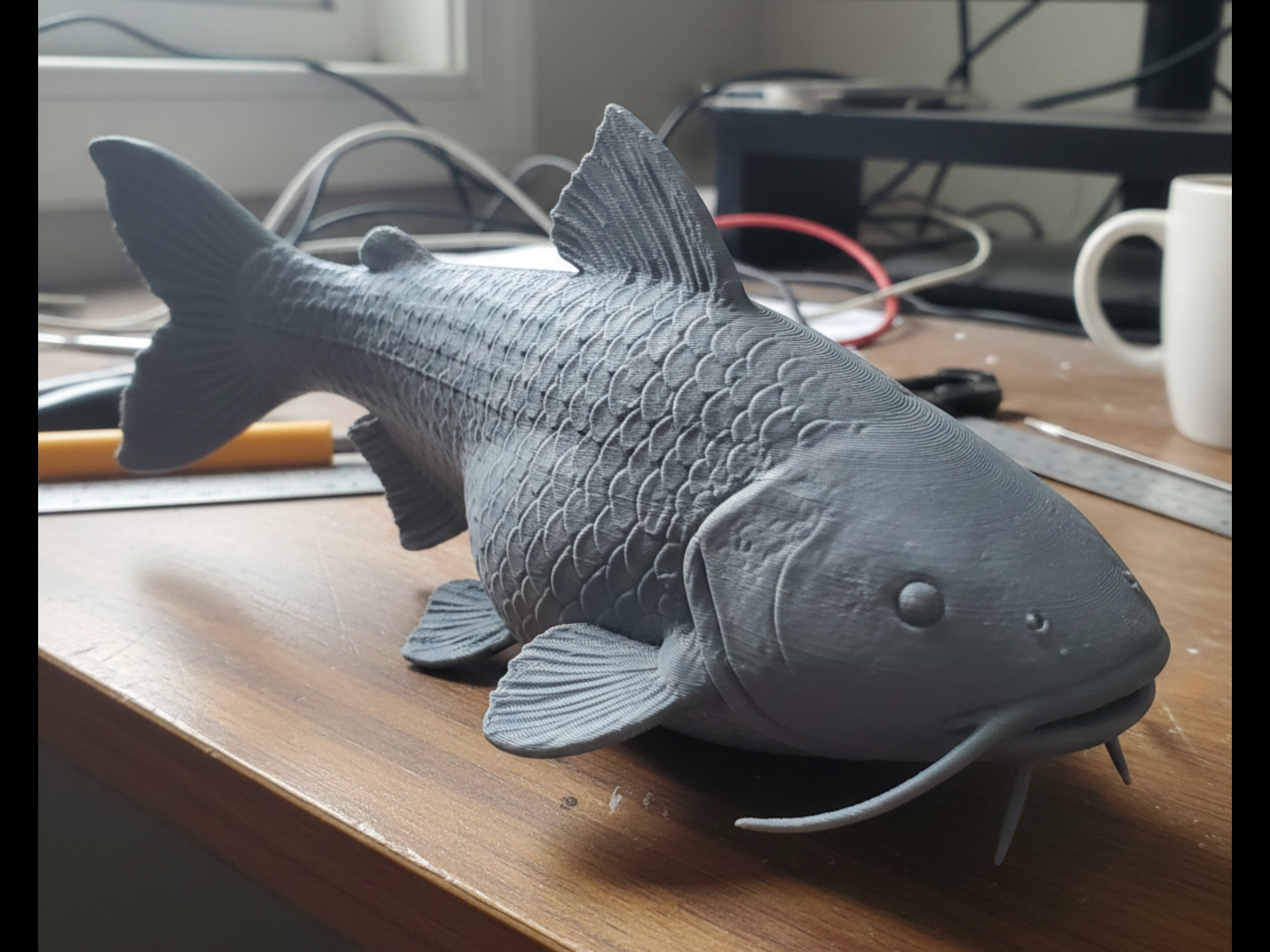 Catfish – Standalone Fish Statue