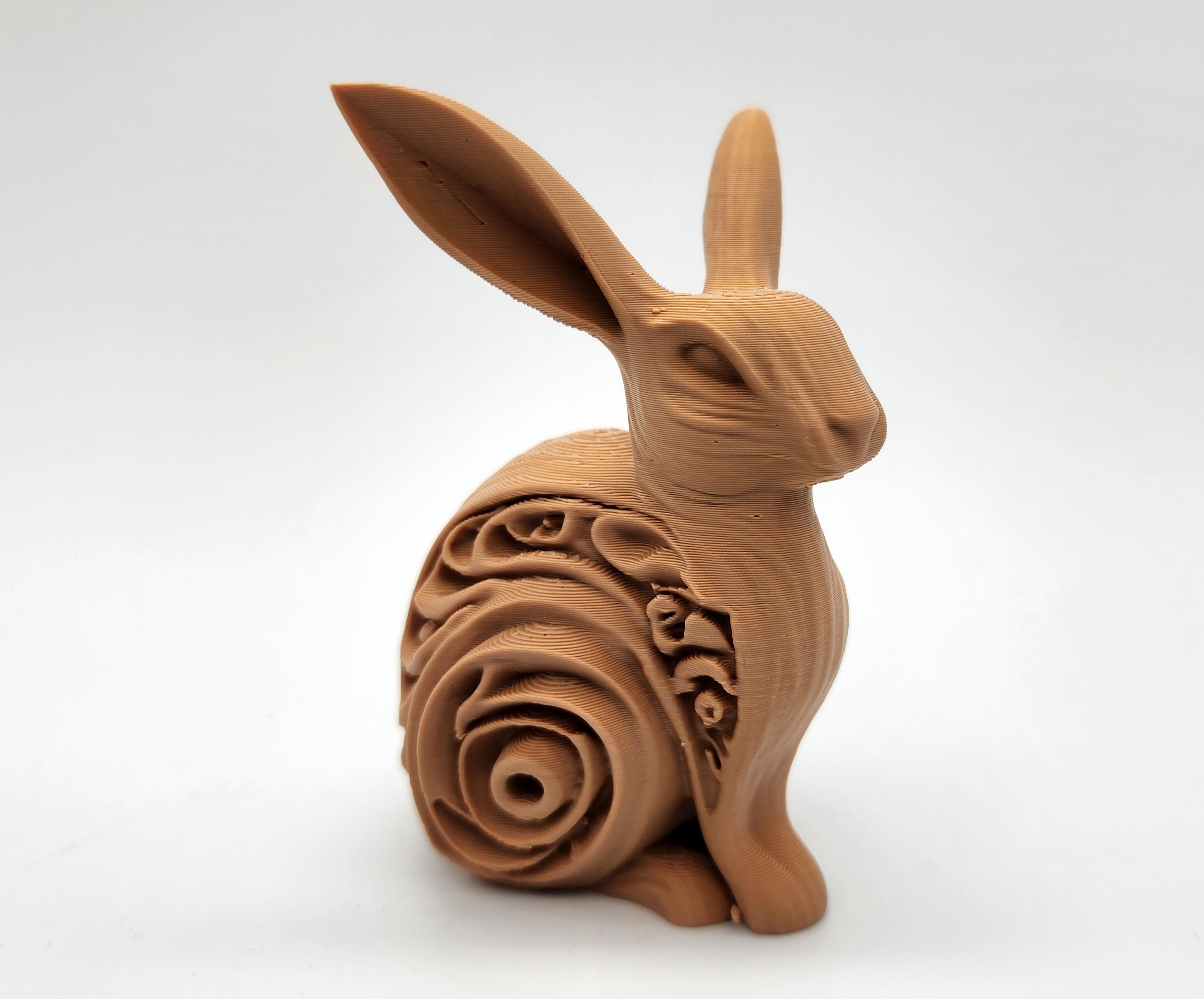Wood-Carved Rabbit #1