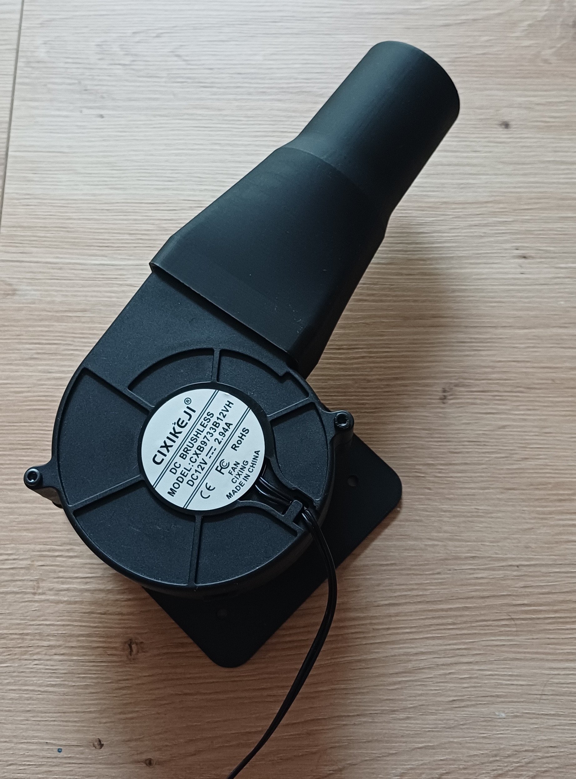 Sculpfun icube smoke blower extraction