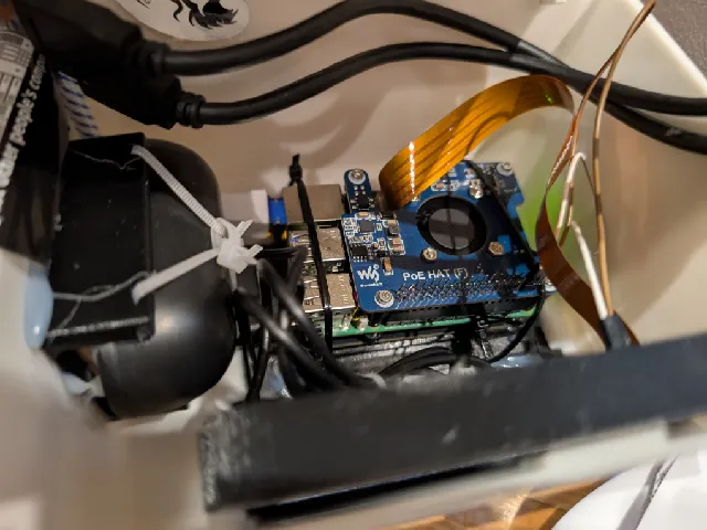 Cyberdeck mounts for NVME Base and mini USB Speaker