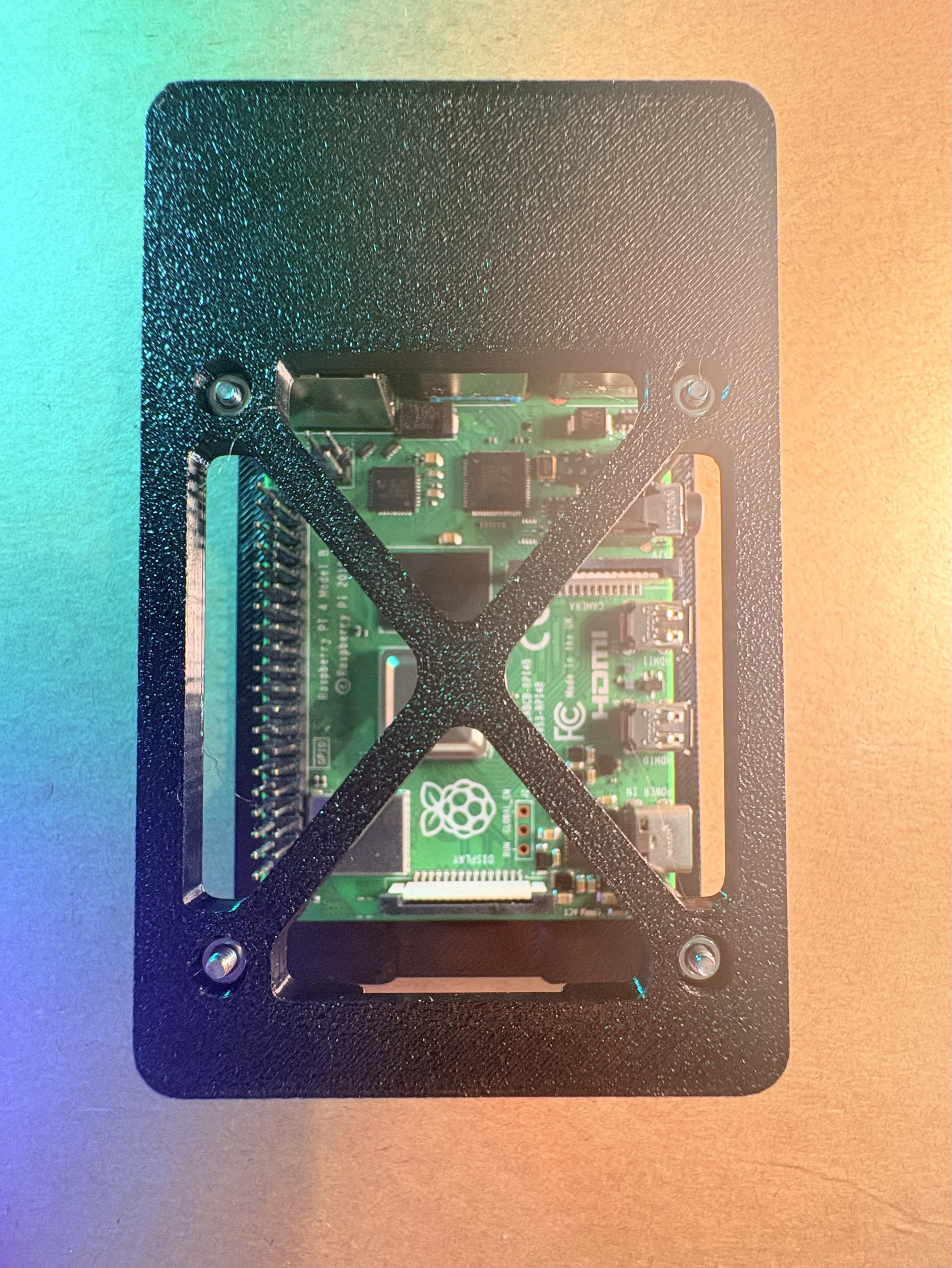 Raspberry Pi 4 Model B – Open Frame Case